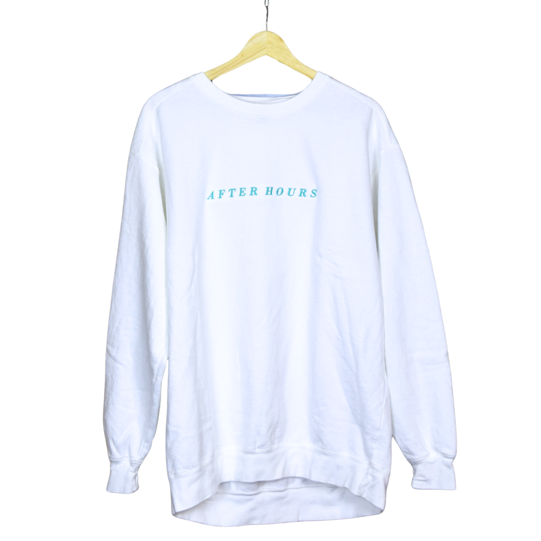 After Hours Embroidered Crewneck