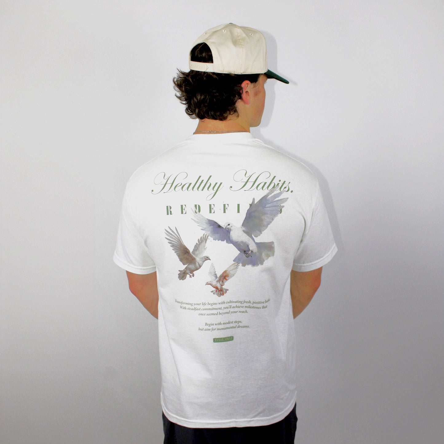 Boxy Graphic Tee x Doves // White